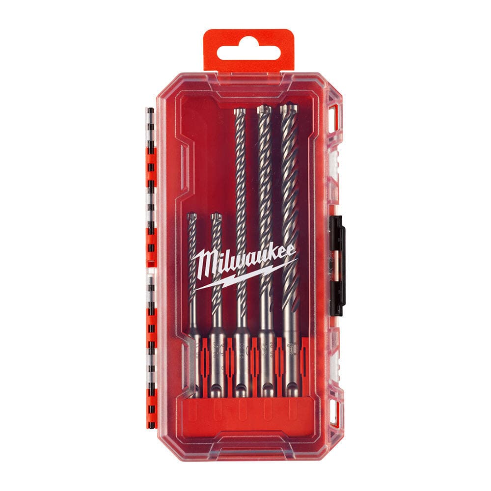 Milwaukee 5 Parça MX4 Seri SDS-Plus Matkap Uç Seti 5mm-10mm