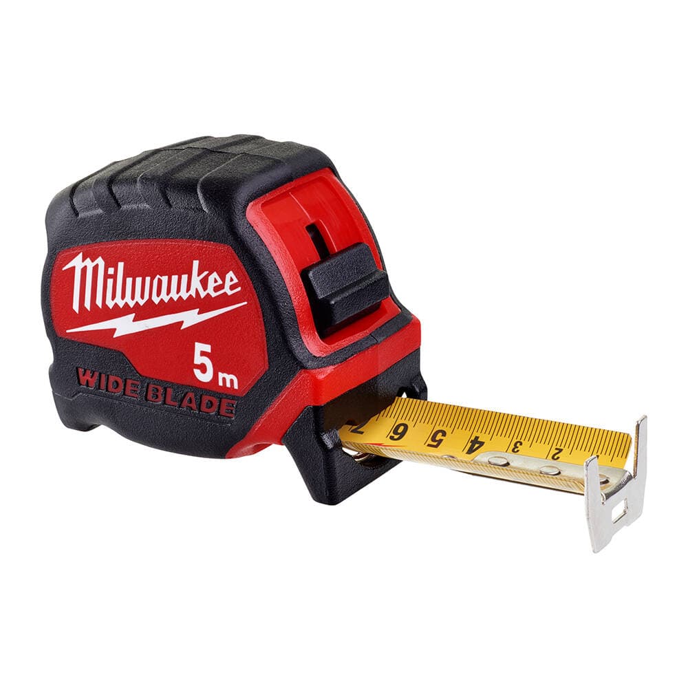 Milwaukee 5 M Çift Taraflı Manyetik Uçlu Wide Blade Şerit Metre
