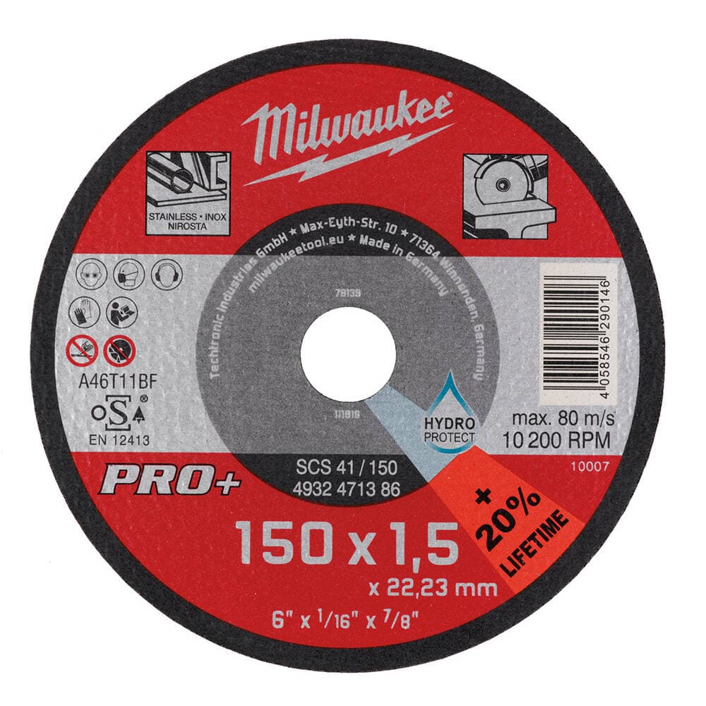 Milwaukee 150x1.5 mm Metal Kesme Taşı