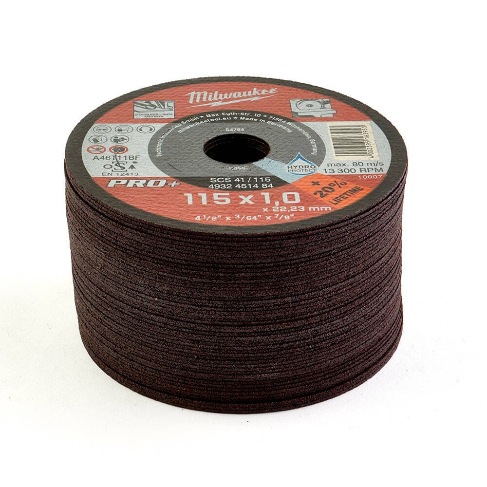 Milwaukee Inox Metal Kesme Taşı 115x22x1 mm
