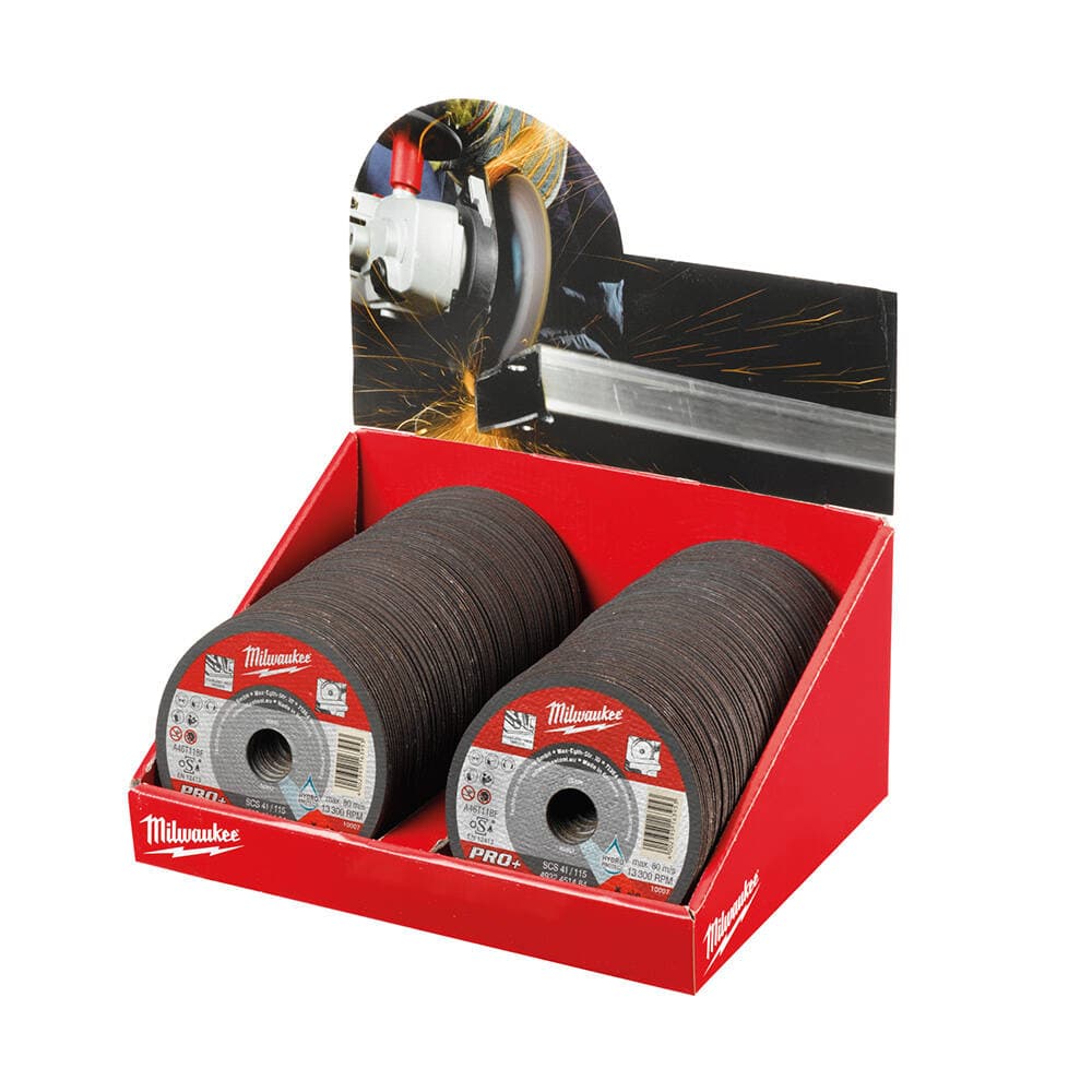 Milwaukee Inox Metal Kesme Taşı 115x22x1 mm - 200'lü
