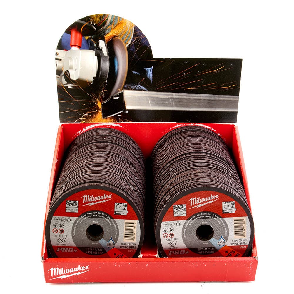 Milwaukee Inox Metal Kesme Taşı 125x22x1 mm - 200'lü