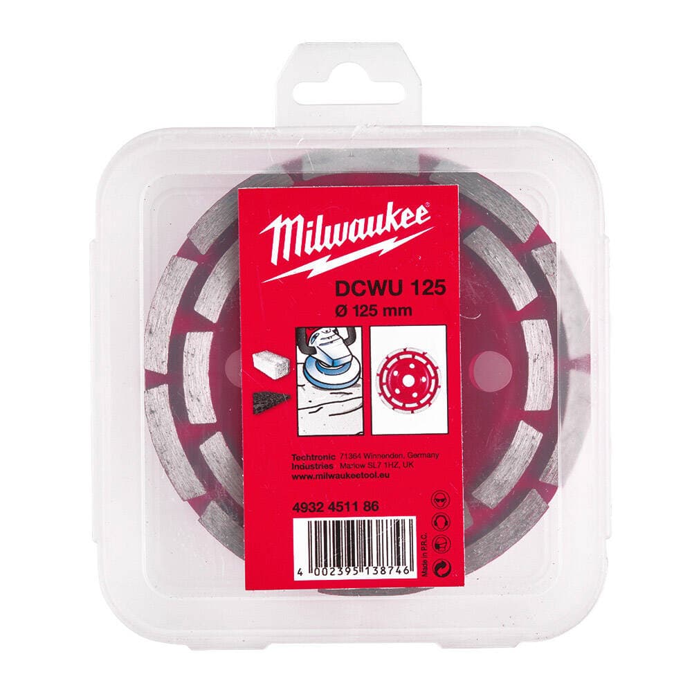 Milwaukee Taşlama Beton Diski 125mm DCWU 125 Kombi Segment