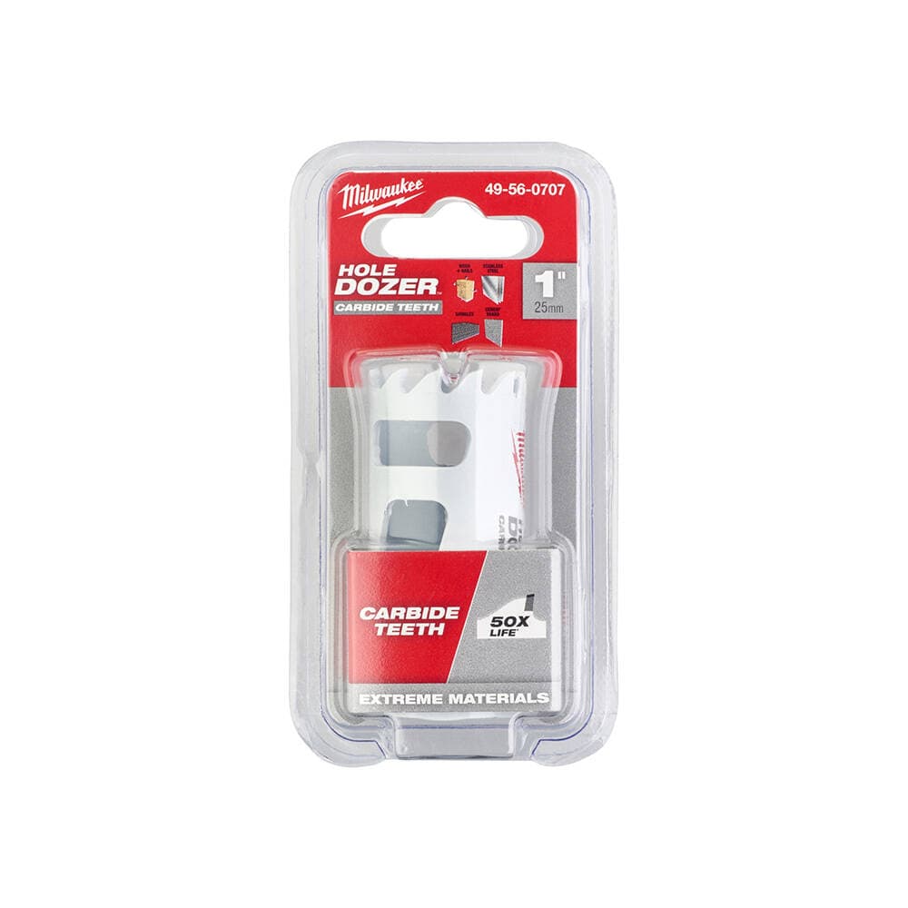 Milwaukee 25 mm TCT Carbide Diamond Hole Saw