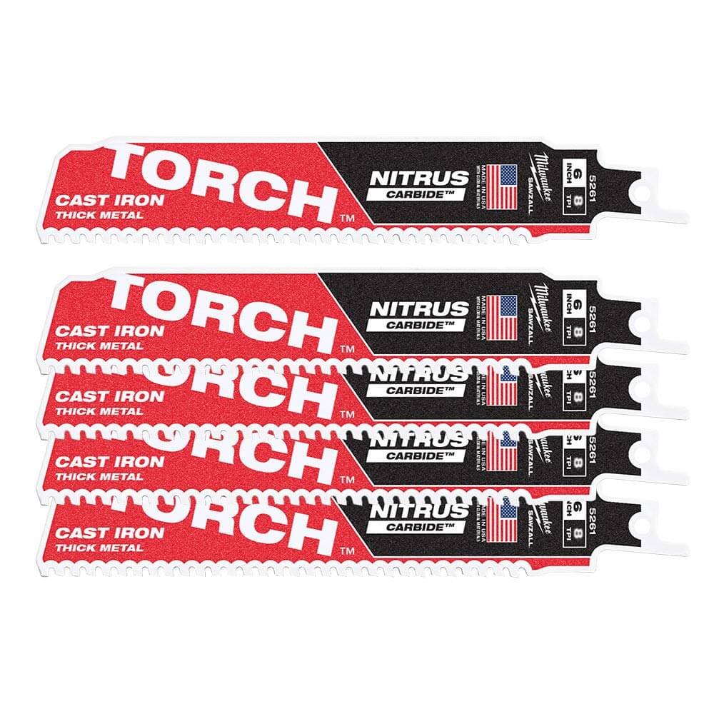 Milwaukee Tct Torch Nitrus Karbür Metal Kılıç Tstr 150mm 5Li