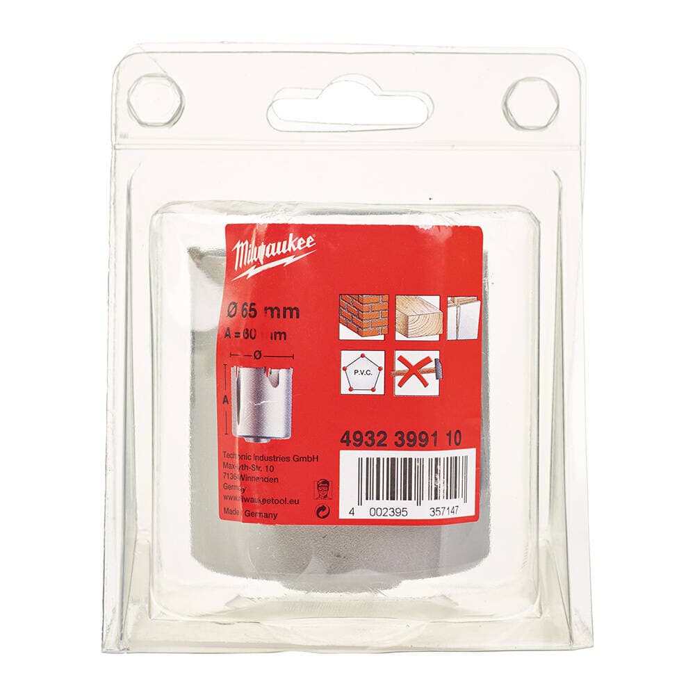 Milwaukee 65 mm TCT Universal Diamond Hole Saw
