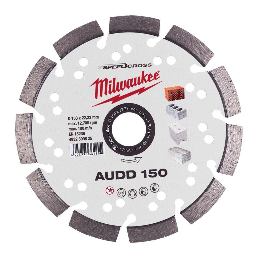 Milwaukee AUDD 150x22 mm Premium Elmas Testere