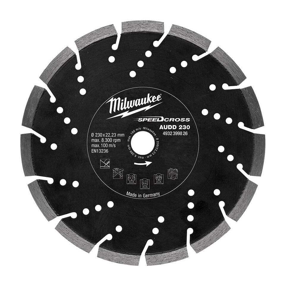Milwaukee AUDD 230x22 mm Premium Elmas Testere