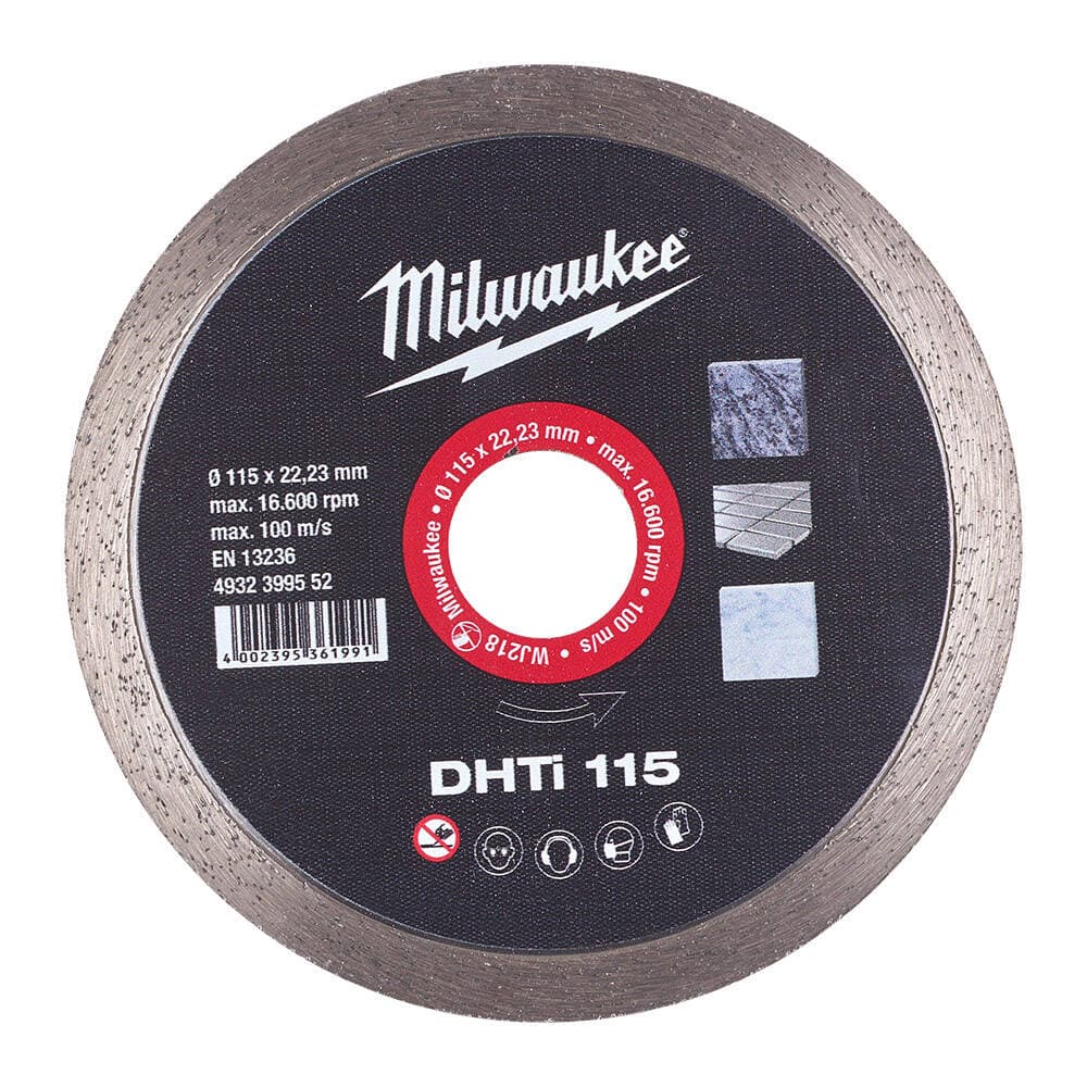 Milwaukee DHTI 115x22 mm Cam Seramik Testeresi