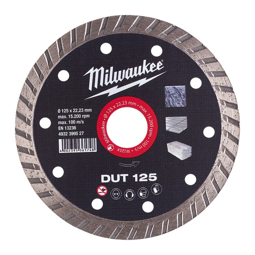 Milwaukee DUT 125x22 mm Turbo Genel Amaçlı Testere
