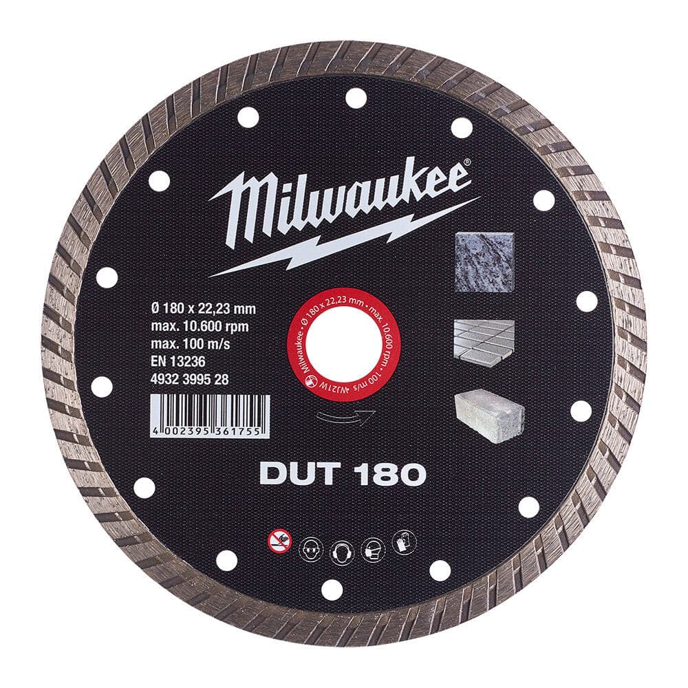 Milwaukee DUT 180x22 mm Turbo Genel Amaçlı Testere