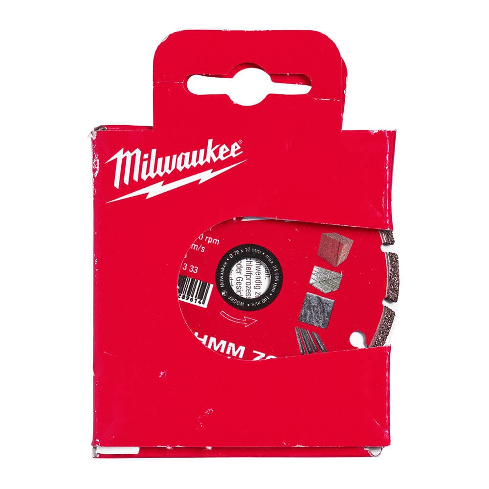 Milwaukee 76x10 mm Elmas Multi Testere - M12 FCOT ile Uyumlu