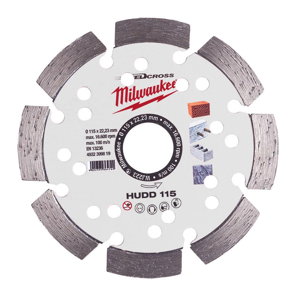 Milwaukee HUDD 115x22 mm Premium Elmas Testere