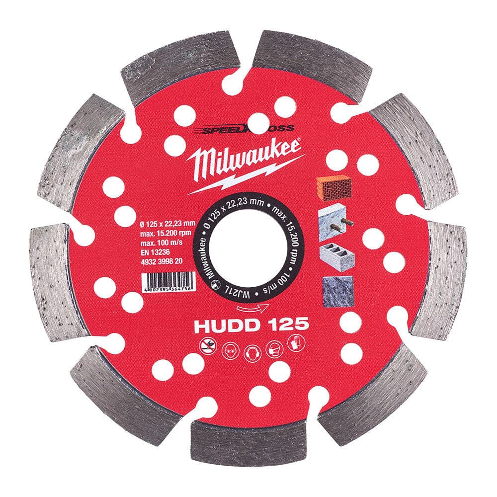 Milwaukee HUDD 125x22 mm Premium Elmas Testere