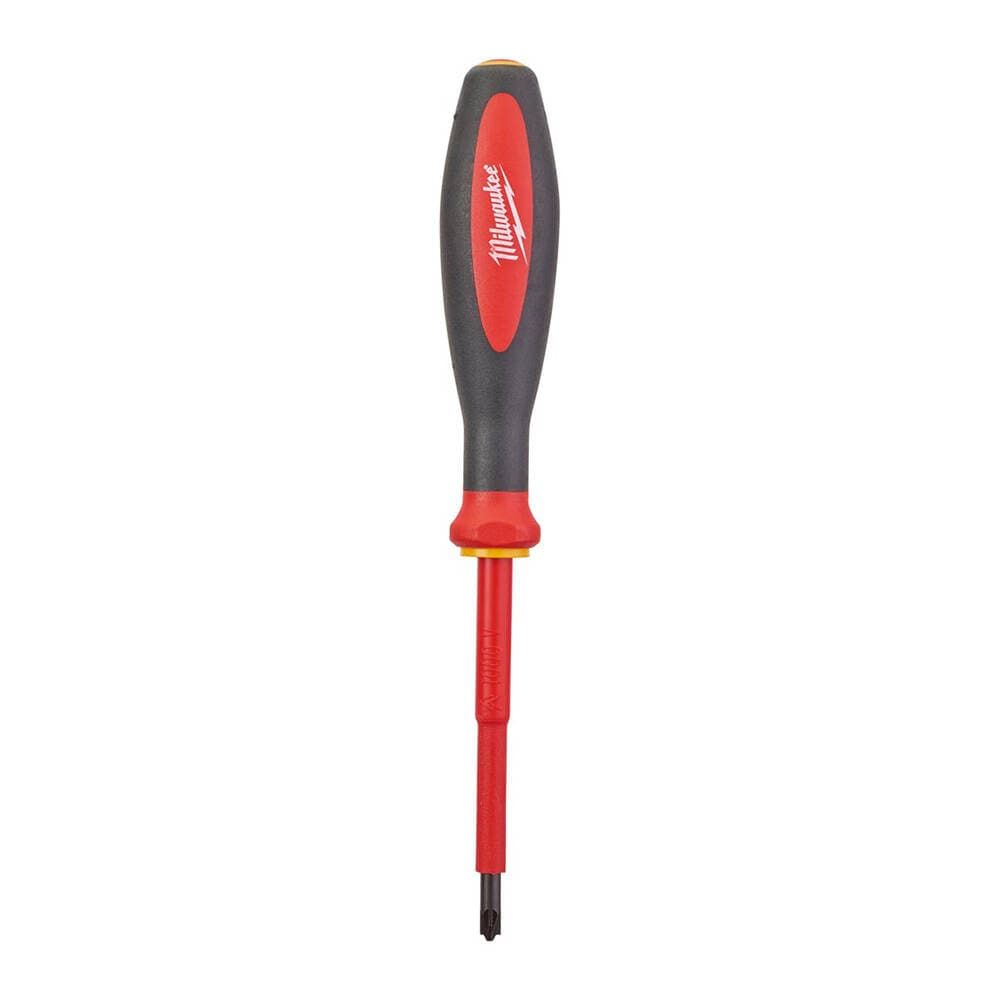 Milwaukee PH/SL2x80 mm VDE 1000V Düz Yıldız Tornavida