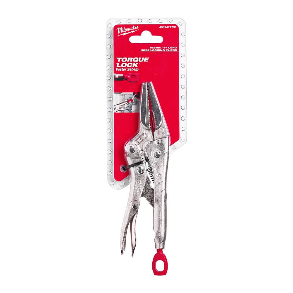 Milwaukee 150 mm Torque Lock™ Ayarlı Pense Düz Uzun Burun