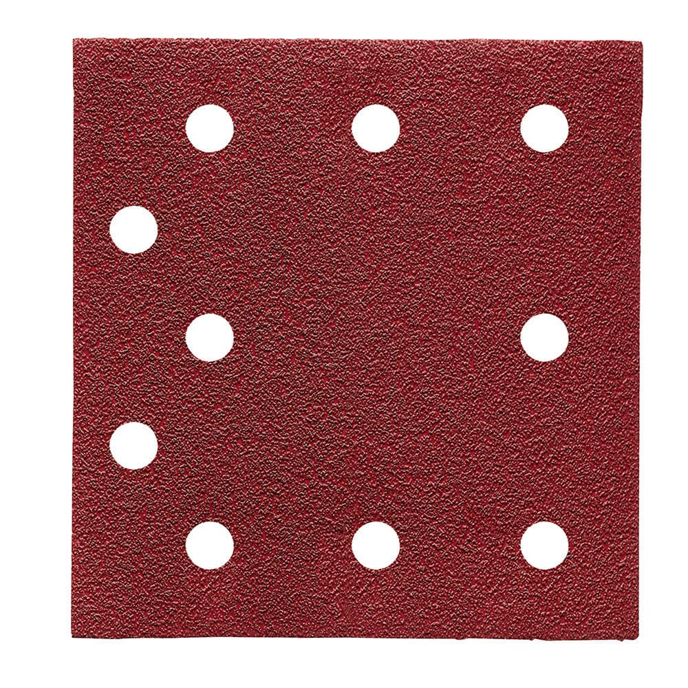 Milwaukee 115x107 mm 60 Kum Titreşim Zımpara Tabanı -10'lu
