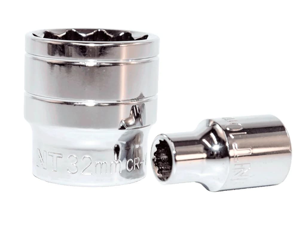 NT Tools 1/2″ 12-Point CrV Sockets