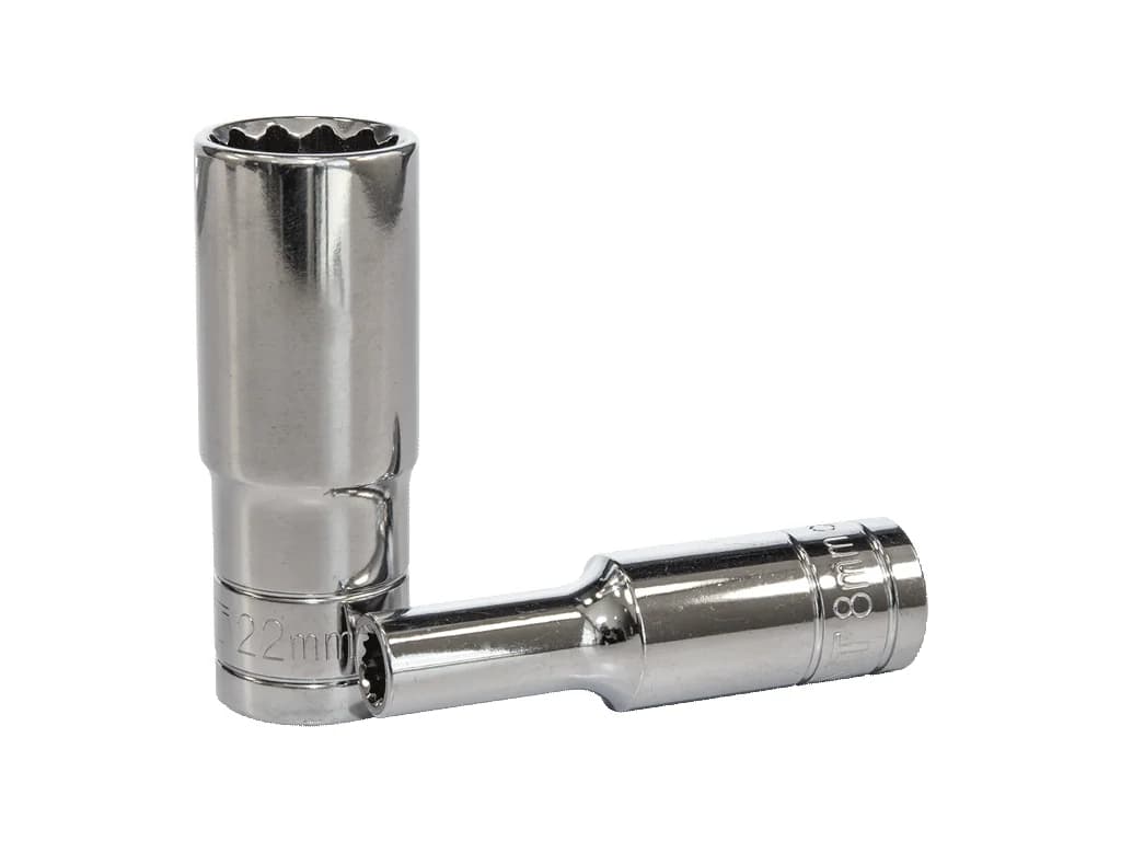 NT Tools 1/2″ 12-Point CrV Deep Sockets