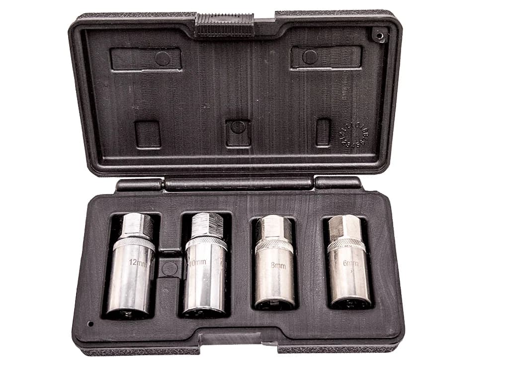 NT Tools 1/2″ Stud Extractor Socket Set 4 Pieces NT1148