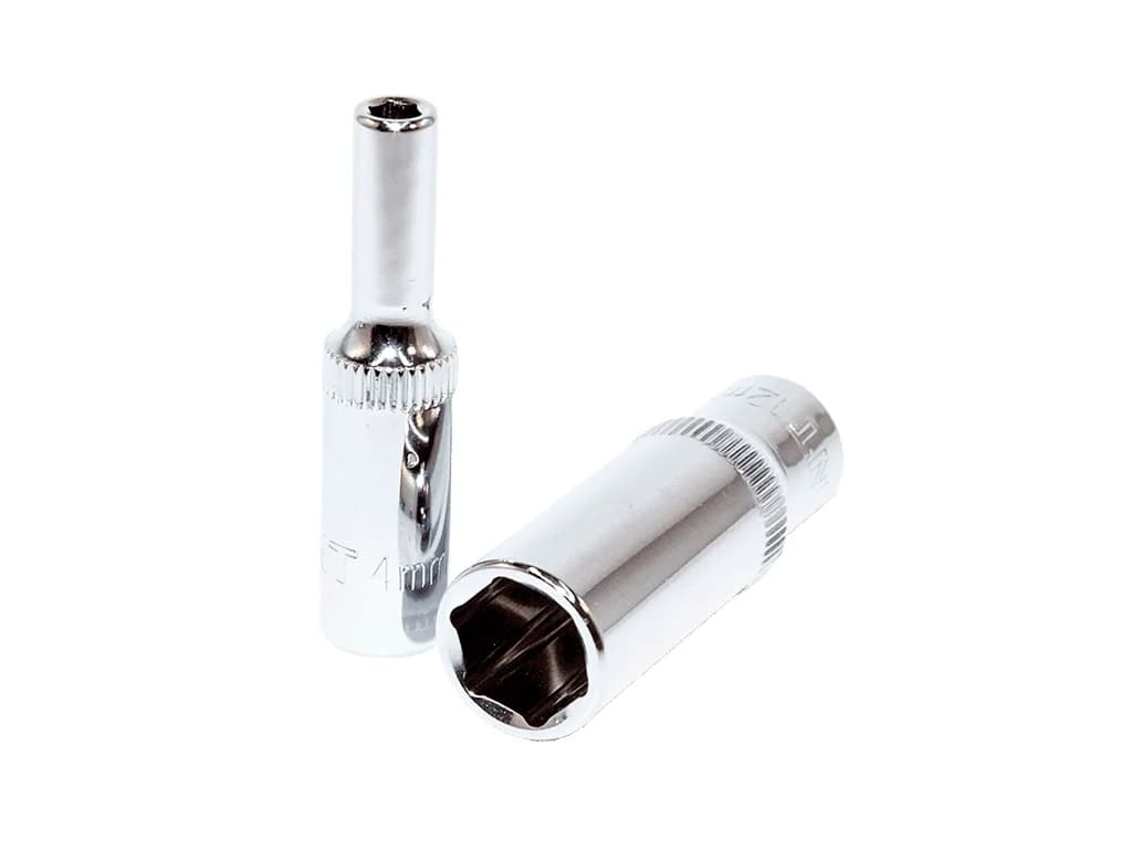 NT Tools 1/4″ 6-Point CrV Deep Sockets