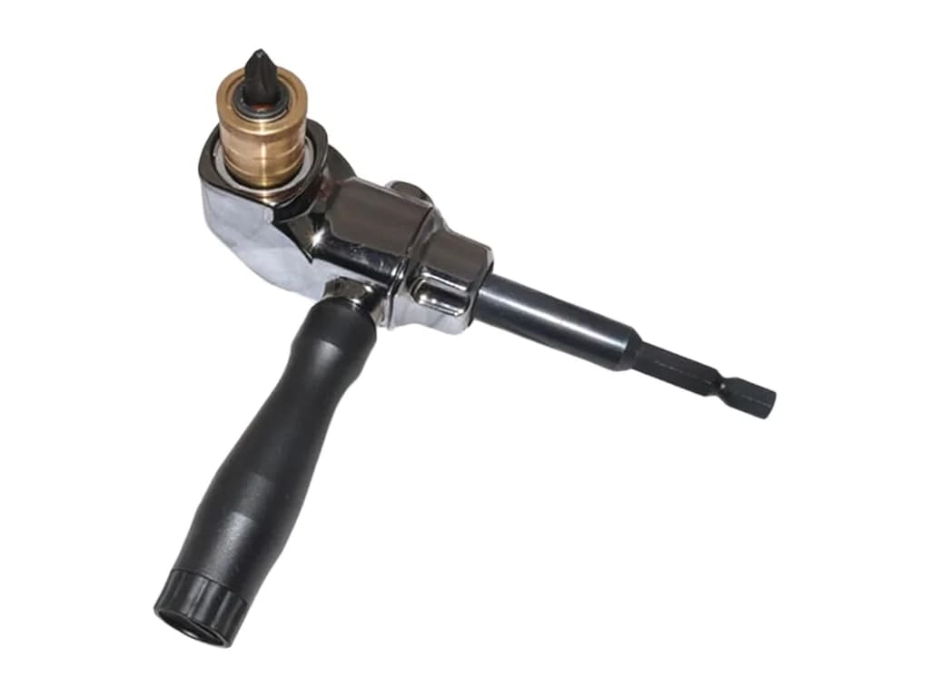 NT Tools 1/4″ Right-Angle Bit Adaptor 90° CrV 5 Pieces NCZH095