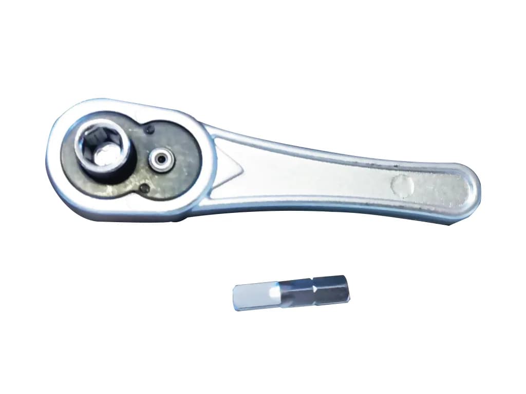 NT Tools 1/4″ Mini Bit Ratchet with Adaptor 45 Teeth NC02C14BA