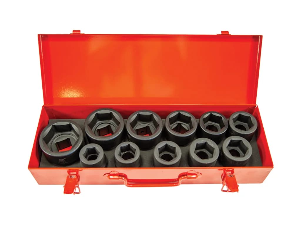 NT Tools 1″ CrMo Impact Socket Set 11 Pieces NDSET01