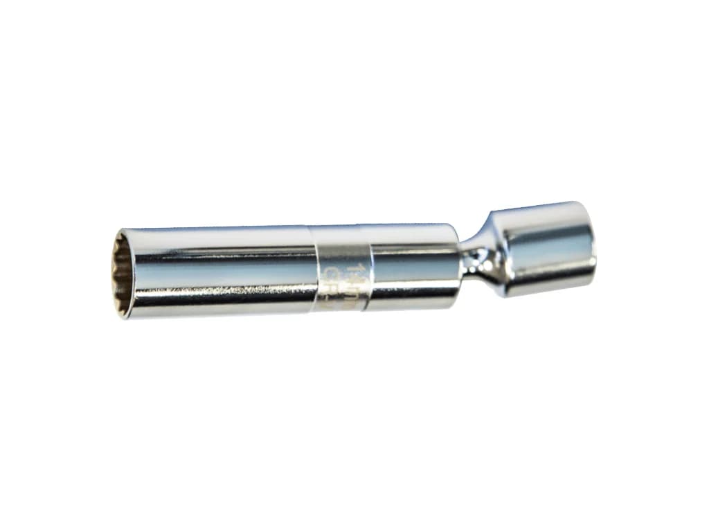 NT Tools 3/8″ CrV Swivel Spark Plug Socket 14 mm NCLB14M
