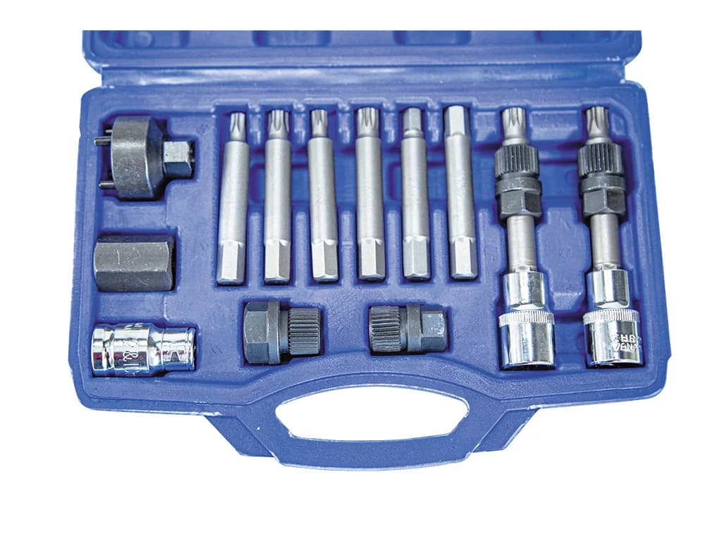 NT Tools Alternator Pulley Removal Set 13 Pieces NTA8040