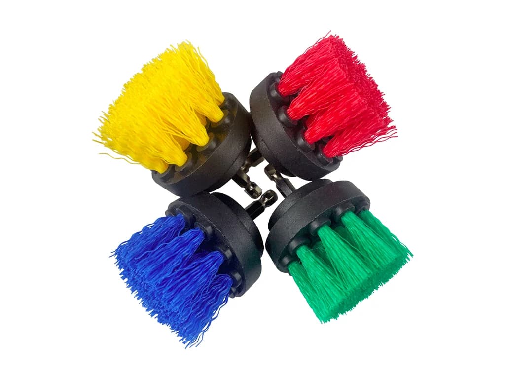 NT Tools Cup Drill Brush Set 4 Pieces NTF21