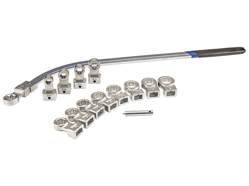 NT Tools Tensioner Pulley Wrench Set 15 Pieces NC33GA