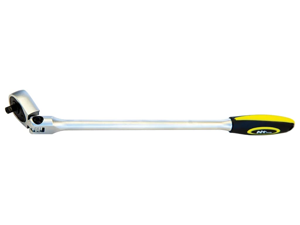 NT Tools Locking Flex-Head Extra-Slim Long Ratchets 72 Teeth
