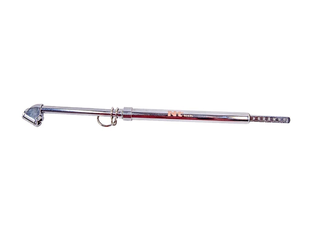 NT Tools Metal Stick Tyre Pressure Gauge NTT8629M