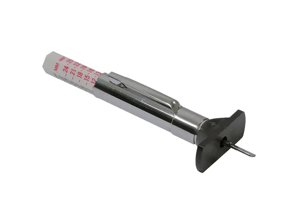 NT Tools Metal Body Tyre Tread Depth Gauge NTT109