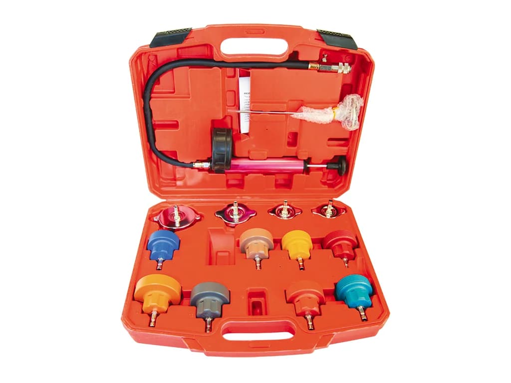 NT Tools Radiator Pressure Leak Tester 14 Pieces NTA1036