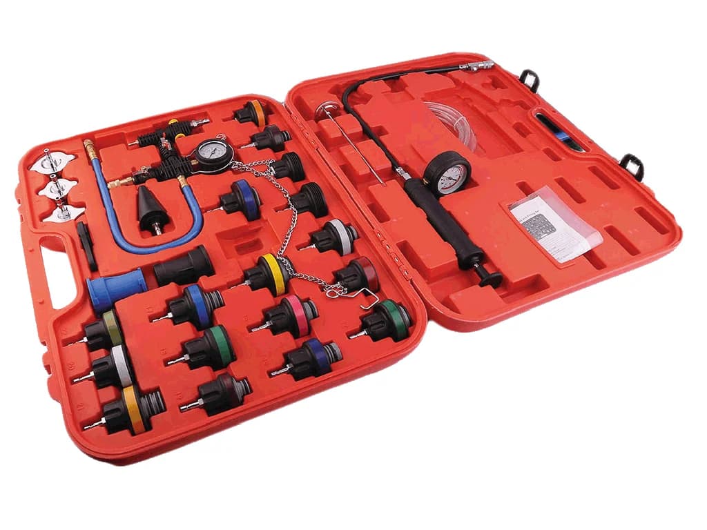 NT Tools Radiator and Cooling System Pressure Tester 28 Pieces NTH1040