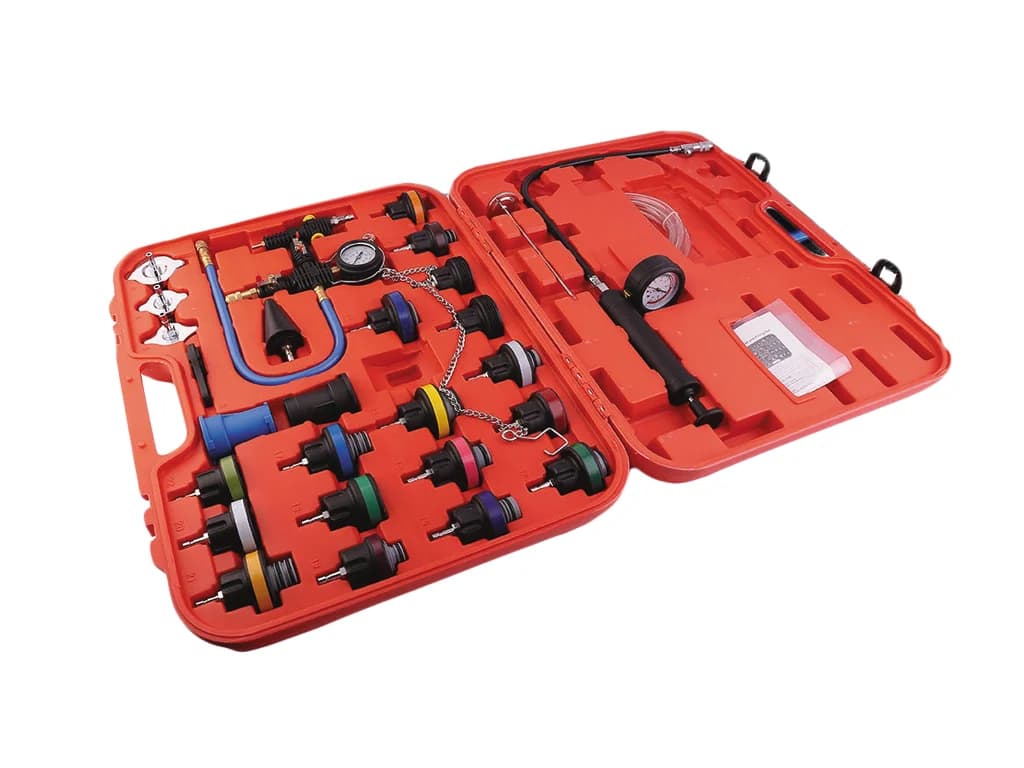 NT Tools Radiator and Cooling System Pressure Tester 28 Pieces NTH1042