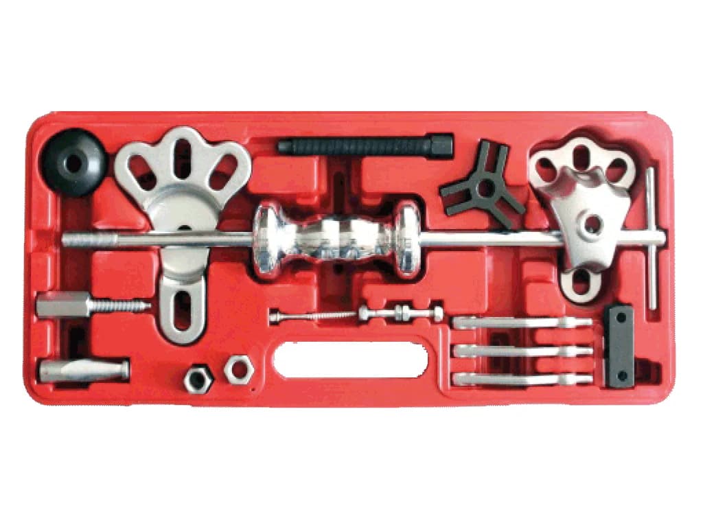NT Tools Universal Body Repair Hammer and Dolly Set 18 Pieces NTE1017