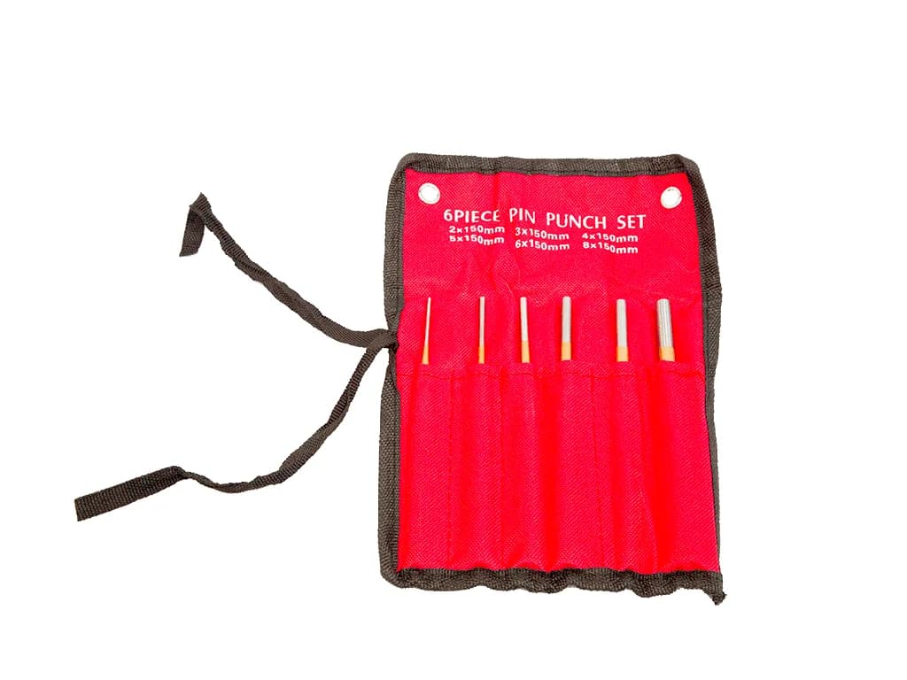 NT Tools Long Parallel Pin Punch Set 6 Pieces NT6150