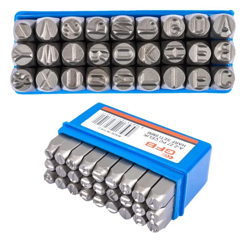Çelik Harf Takımı 10 mm