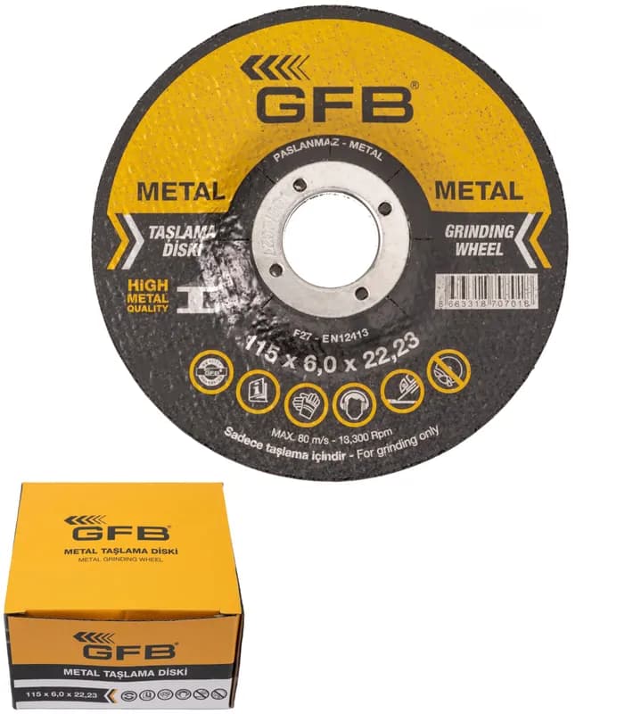 GFB Grinding Disc 115 mm x 6 mm