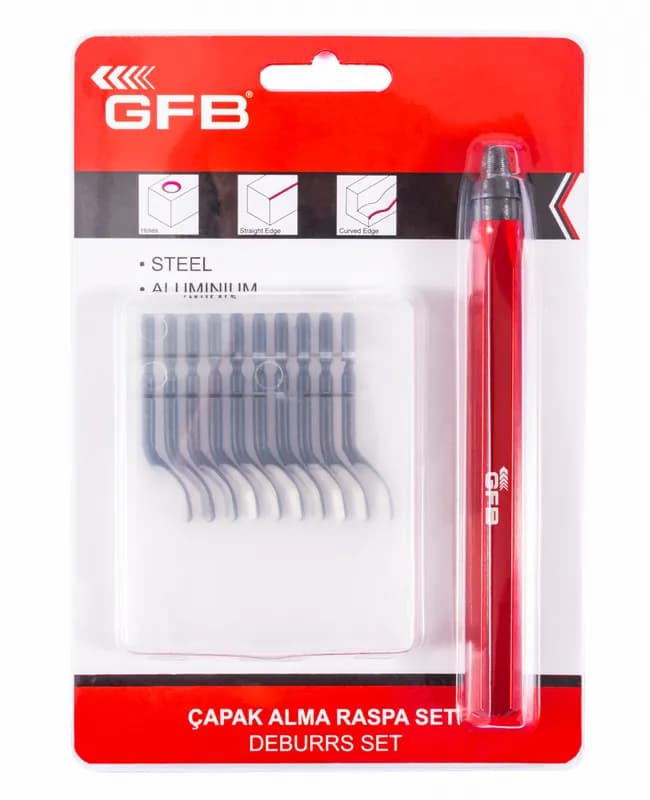 Çapak Alma Raspa Seti
