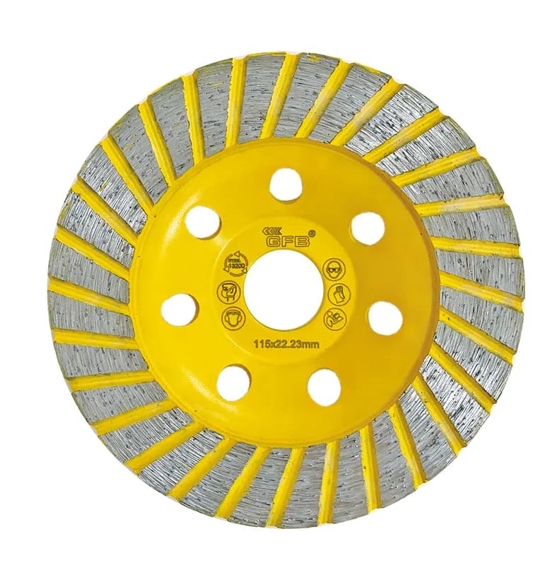 115 mm Turbo Elmaslı Taşlama Diski