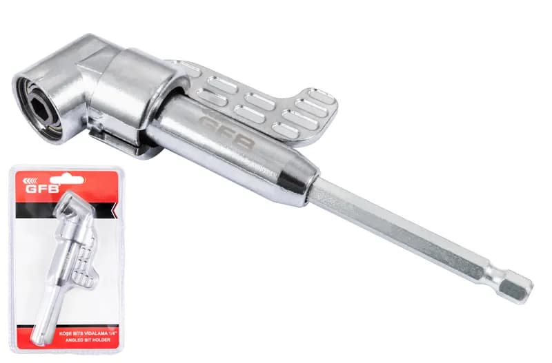 Köşe Bits Vidalama Adaptörü 1/4" Hex