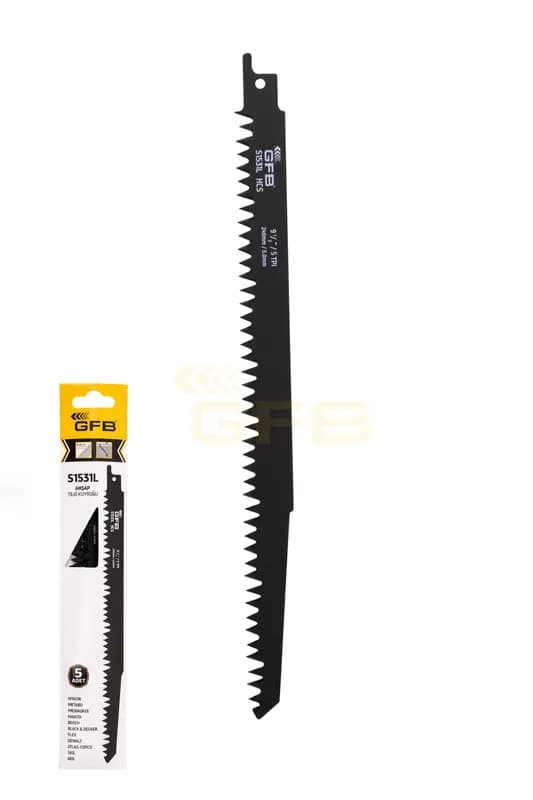 GFB Reciprocating Saw Blade S1531L Pack of 5