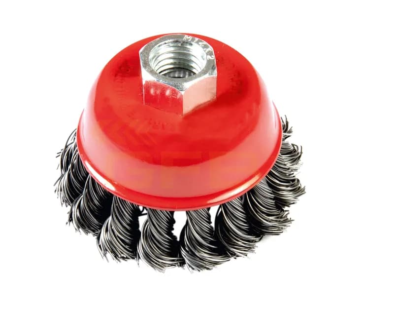 Burgulu Çanak Fırça 100 mm