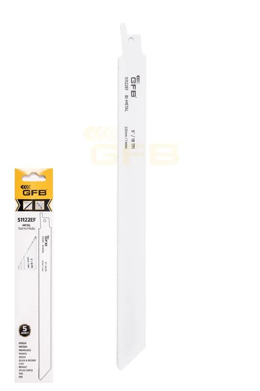 GFB Reciprocating Saw Blade S1122EF Pack of 5