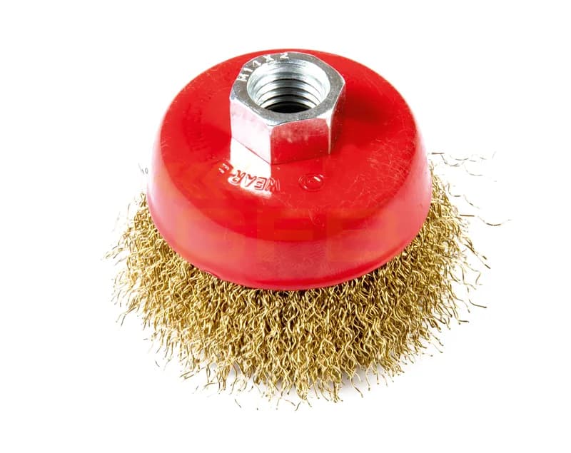 Saçaklı Çanak Fırça 100 mm