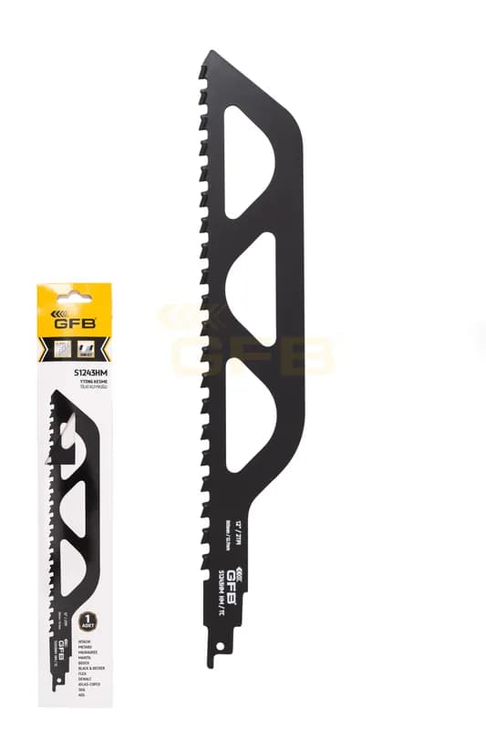 S-1243-HM Yutong-Tuğla Kesme Tilki Kuyruğu-305 mm